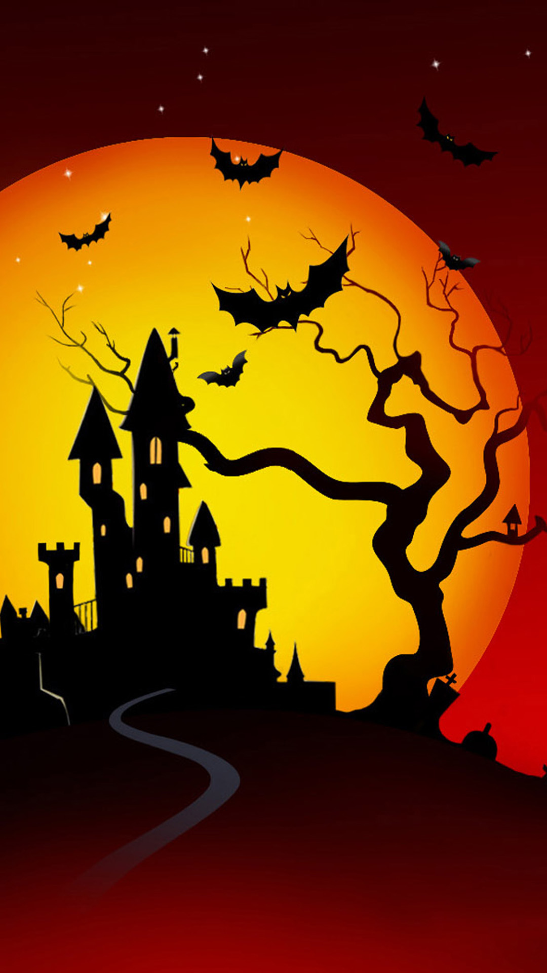 Halloween Night iPhone Plus Wallpaper HD