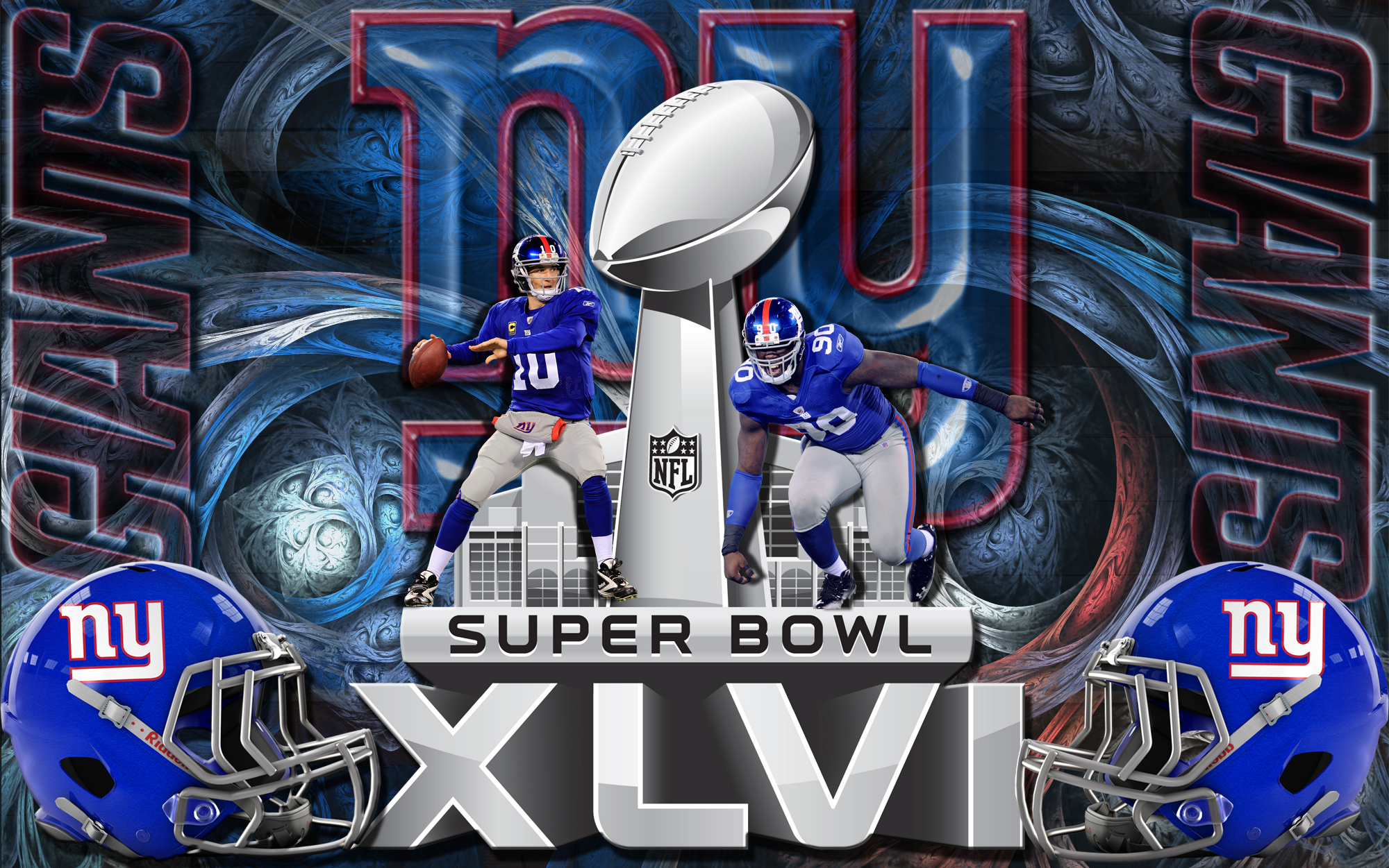 Wallpaper By Wicked Shadows New York Giants Super Bowl