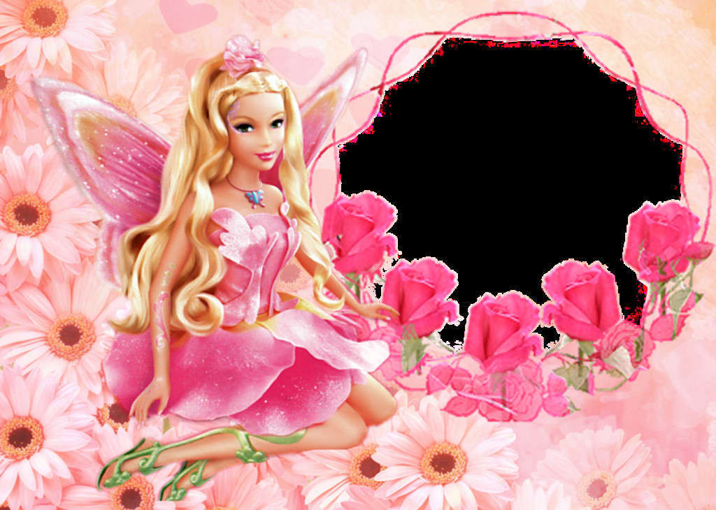 Barbie Doll CUte Pink Desktop Wallpaper 1024x730 Download