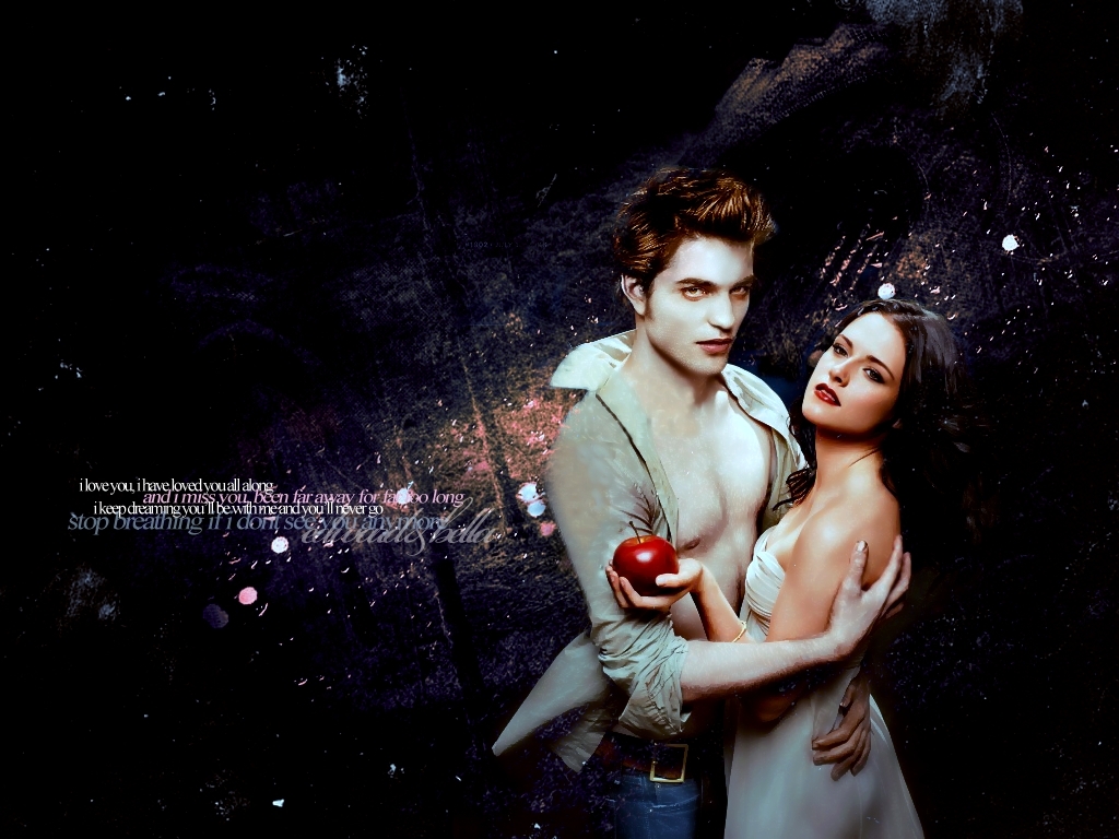 Twilight Wallpaper Bella Swan Edward Cullen