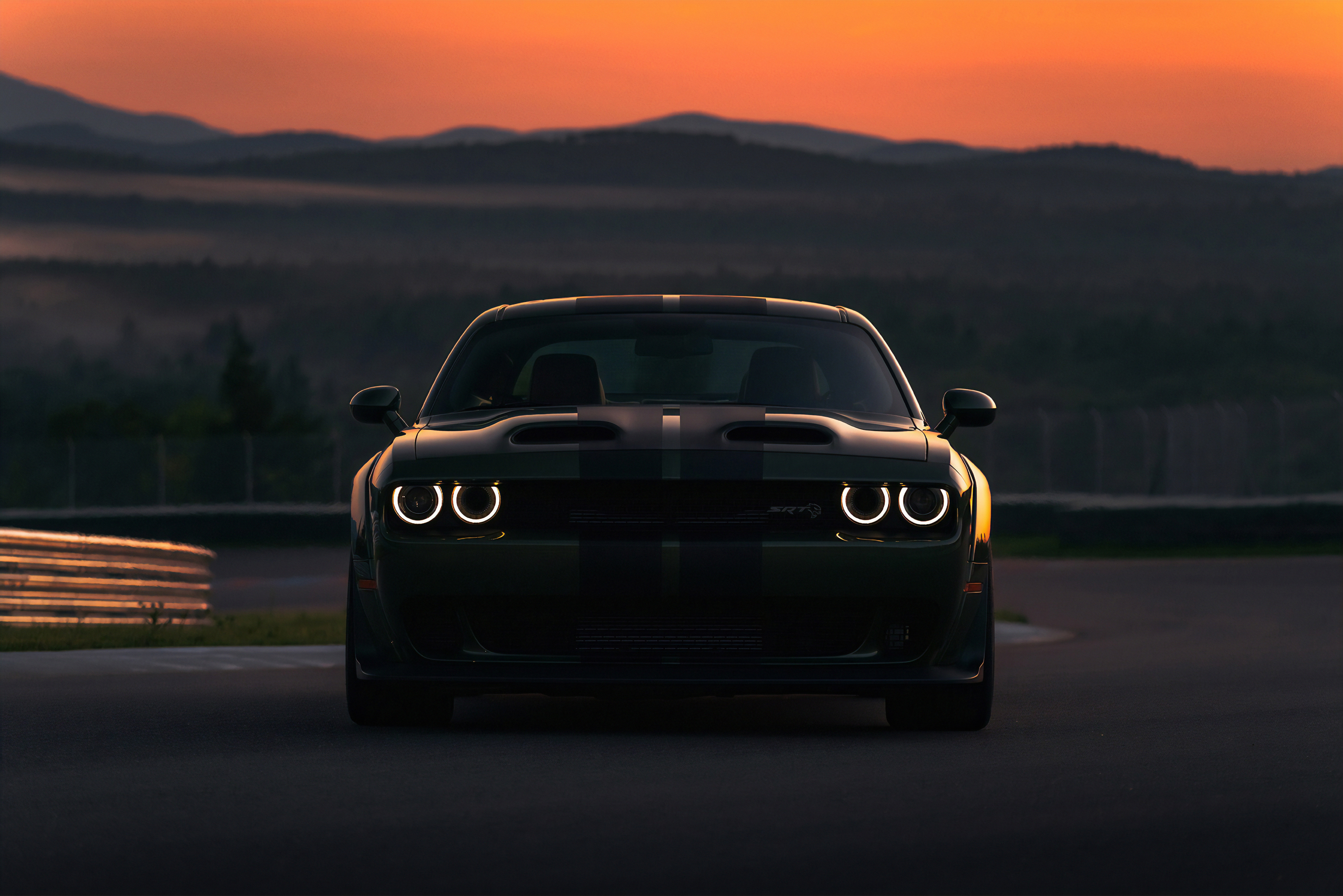 Dodge Challenger Srt Hellcat Vehicle 4k Ultra HD Wallpaper