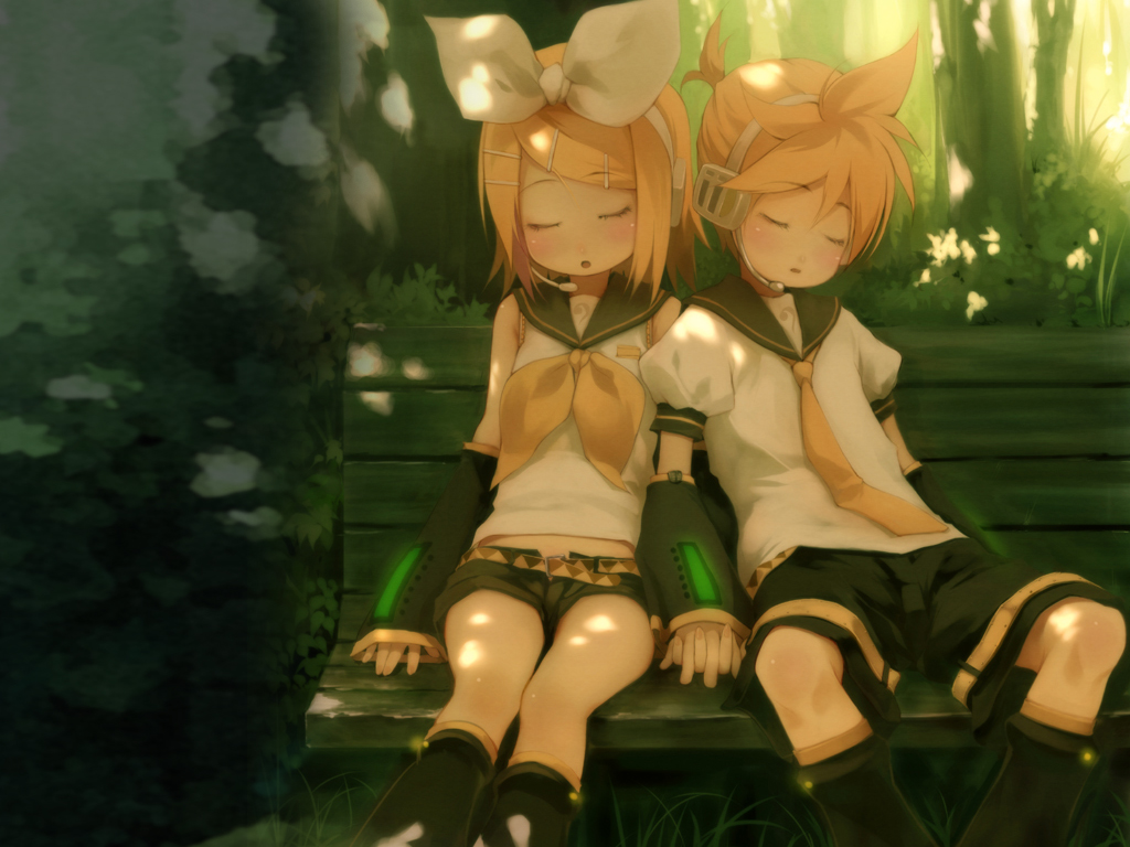 Rin And Len Kagamine Image Twins HD Wallpaper