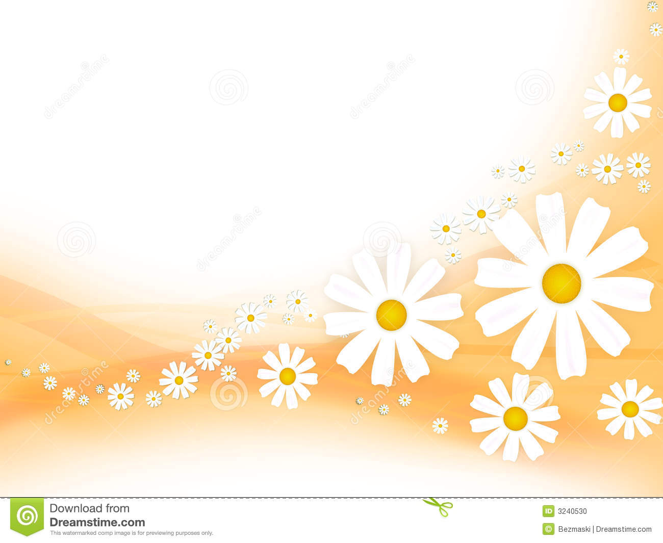 Summer Flowers Background Abstract Background