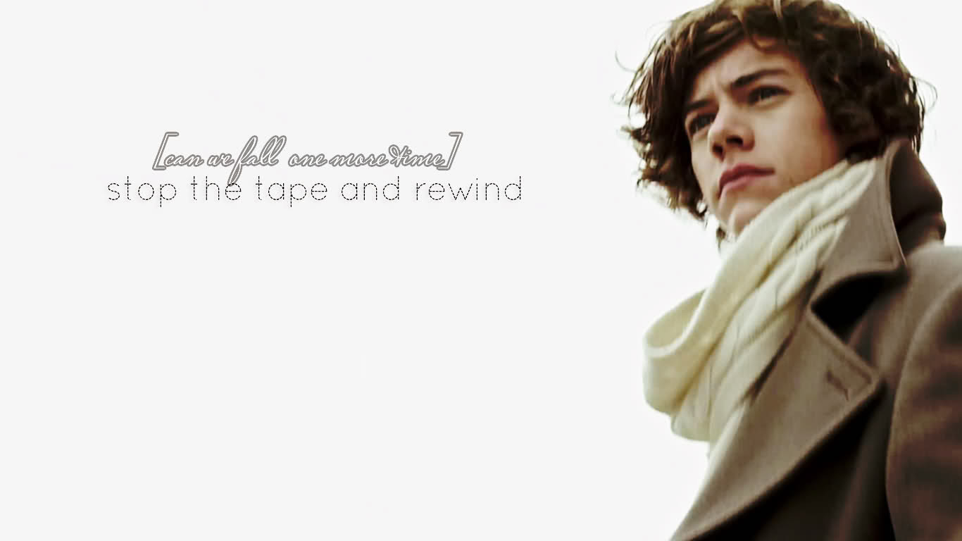 Harry Styles Stop the Tape and Rewind Wallpapers