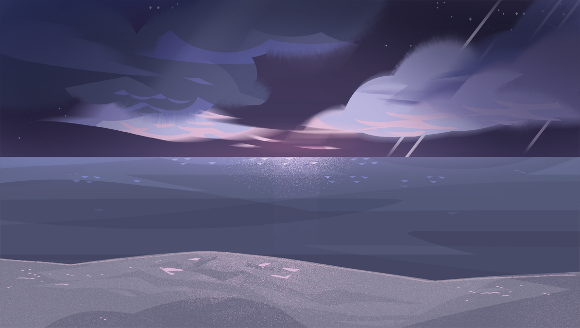 Selection Of Background From The Steven Universe Episode Mirror