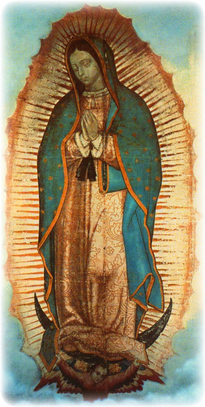 Mexican Virgin Mary Image Mexico And Guadalupe
