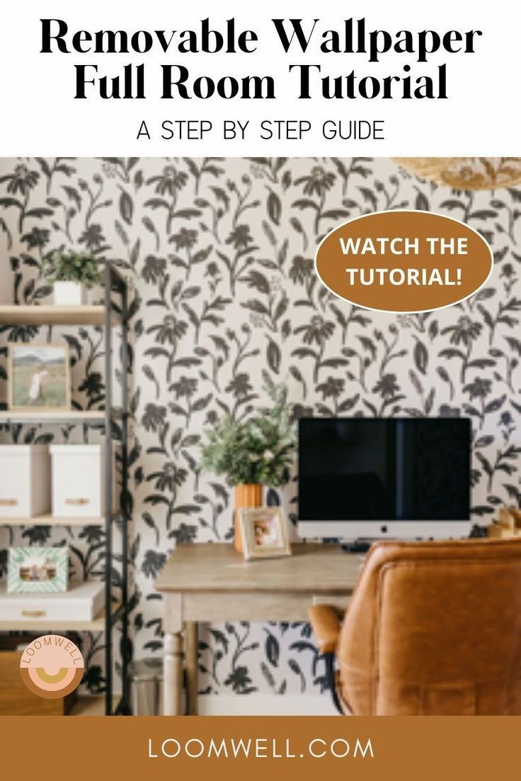 Wallpaper Tutorials To Create Diy Wall Decor With Removable