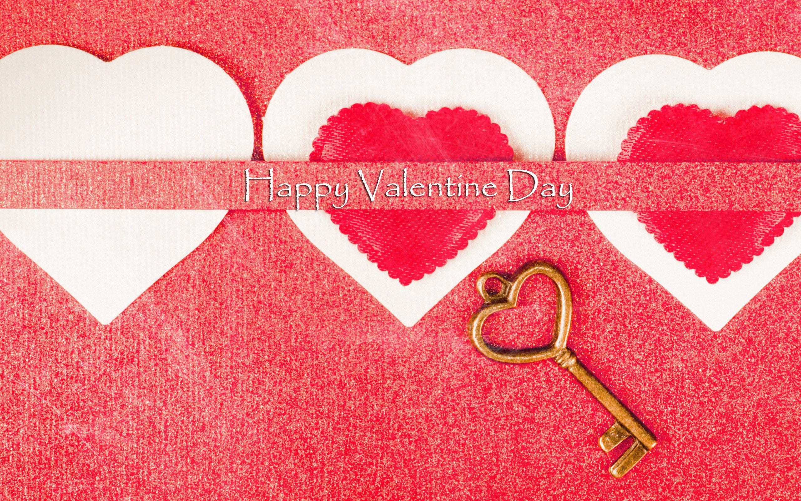 Happy Valentines Day Love Heart Key Wallpaper   New HD Wallpapers