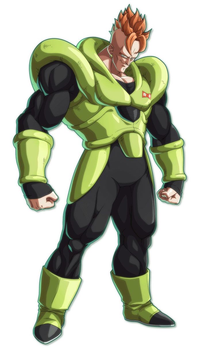 Android From Dragon Ball Fighterz Wallpaper