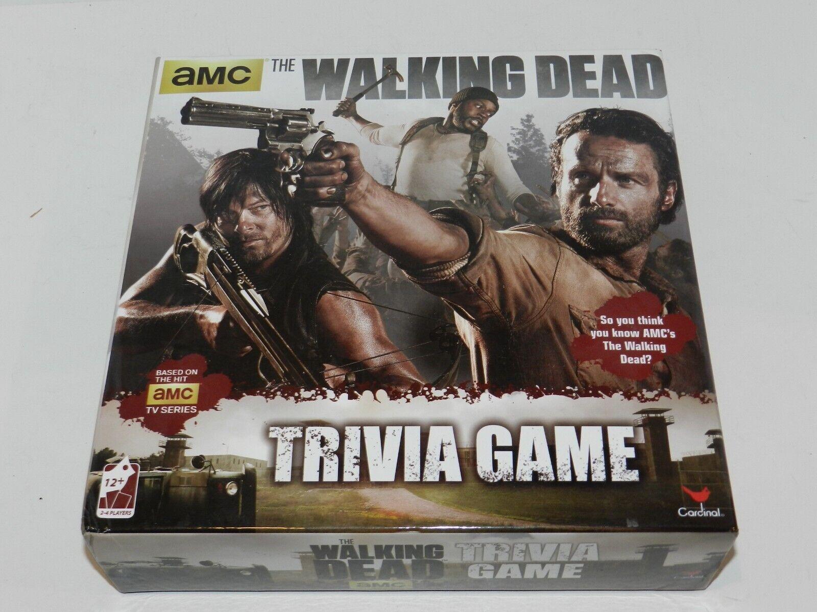 AMC The Walking Dead Trivia Game Cardinal Complete in box CIB mint