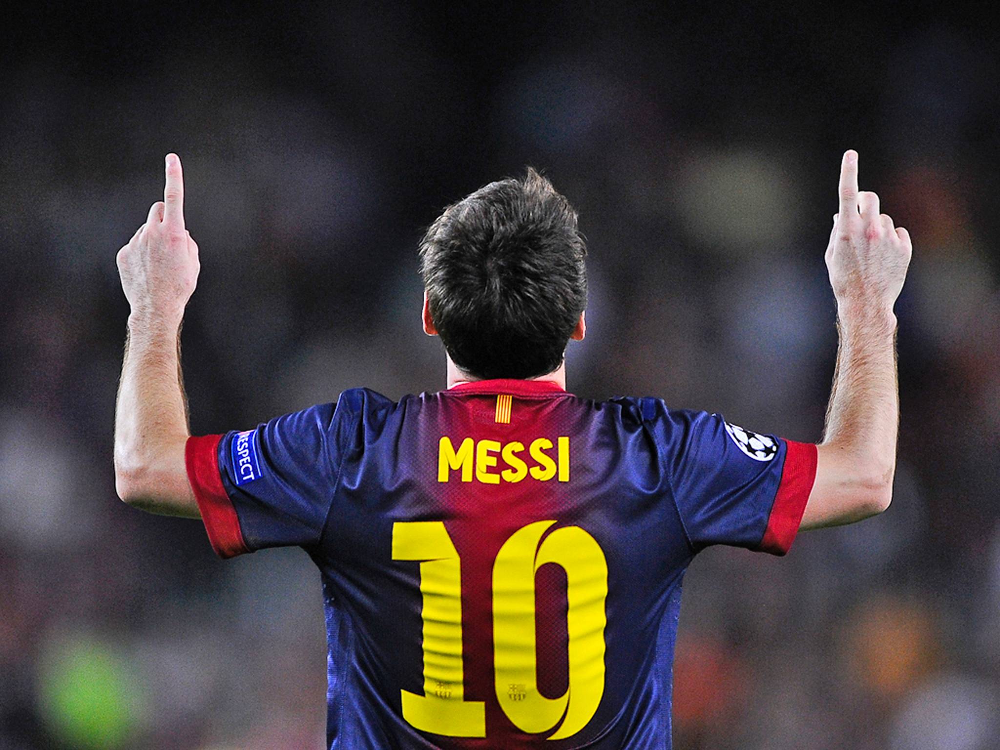 Download Lionel Messi 10 Celebration Wallpaper 12193 Wallpaper