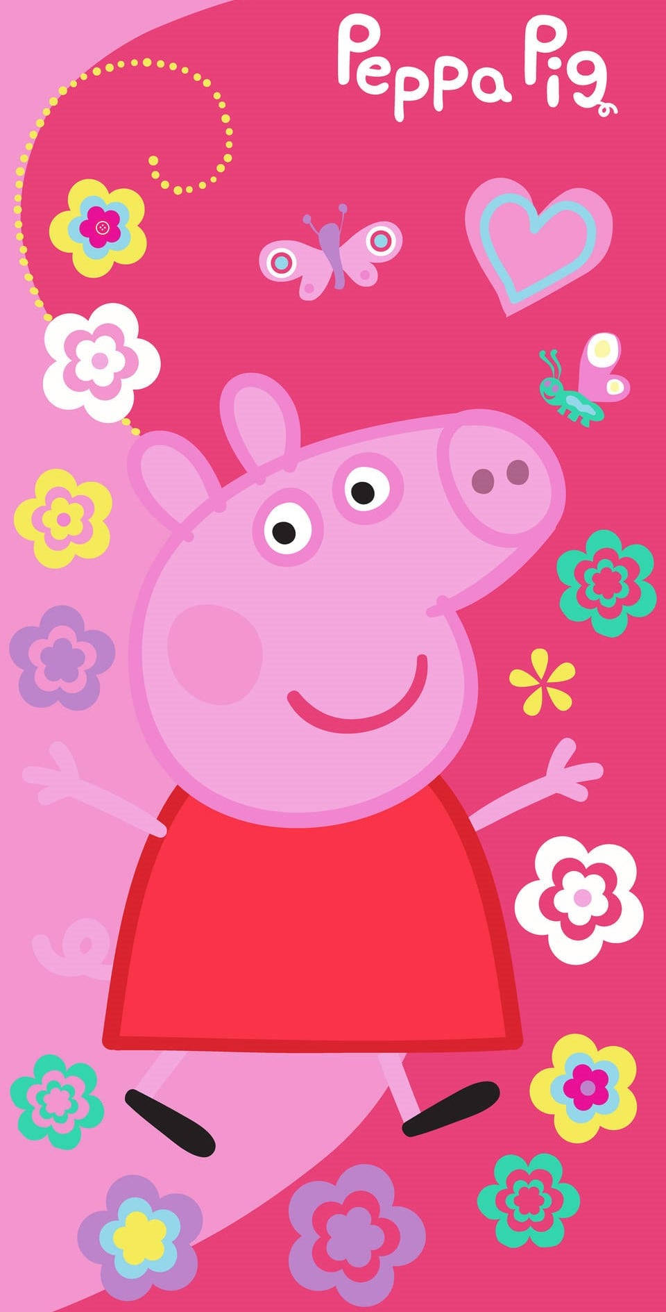 Peppa Pig Inspired iPhone Theme Wallpaper
