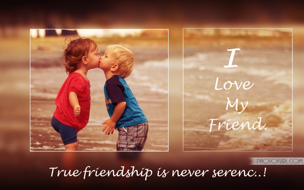 Beautiful Wallpaper Of Friendship Love