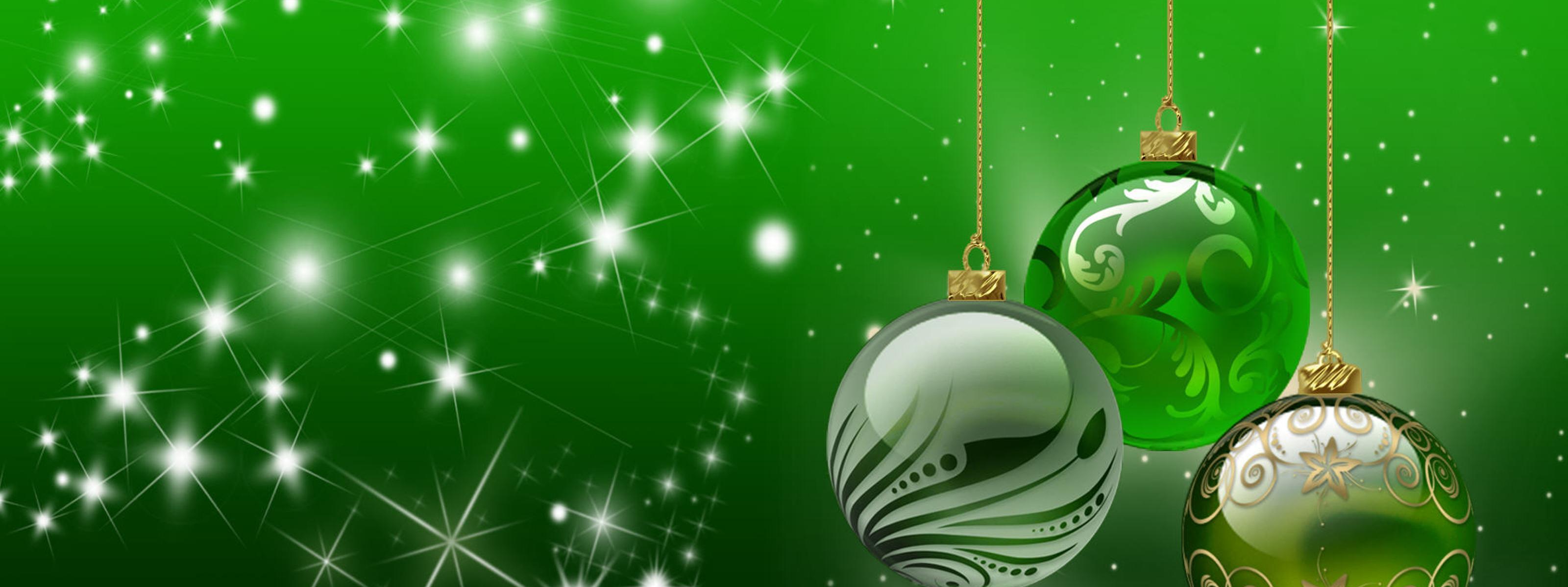 Green Holiday Wallpaper Christmas Accessories
