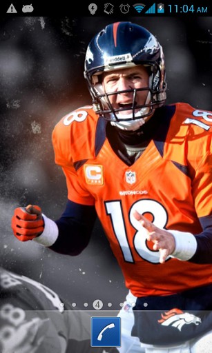 Peyton Manning Broncos iPhone Wallpaper App