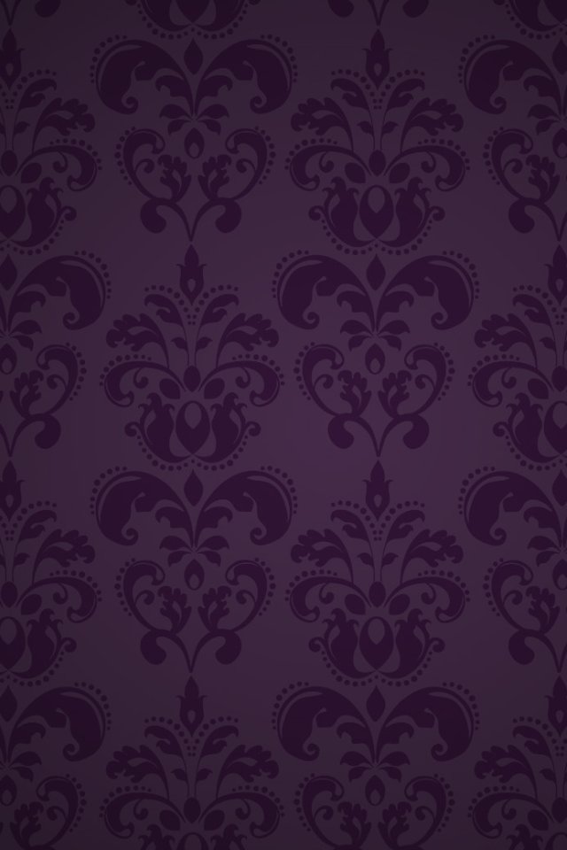 iPhone Pattern Purple Wallpaper