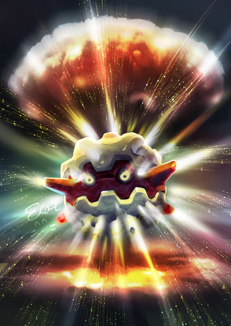 Exploding Forretress By Elyoncat Pok Mon Species Pokemon