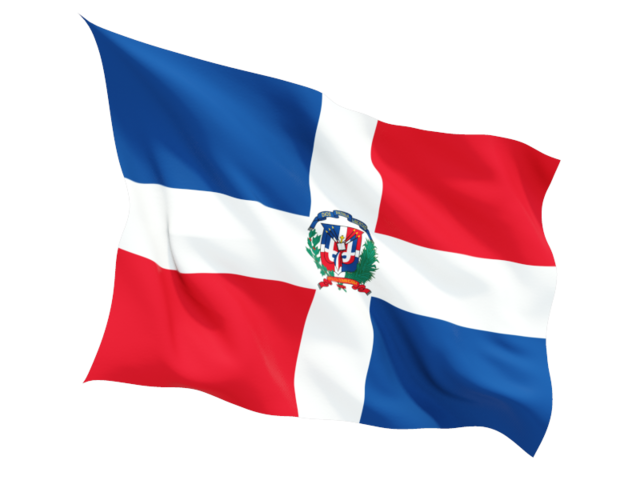 Graafix Spot Flag Of Dominican Republic