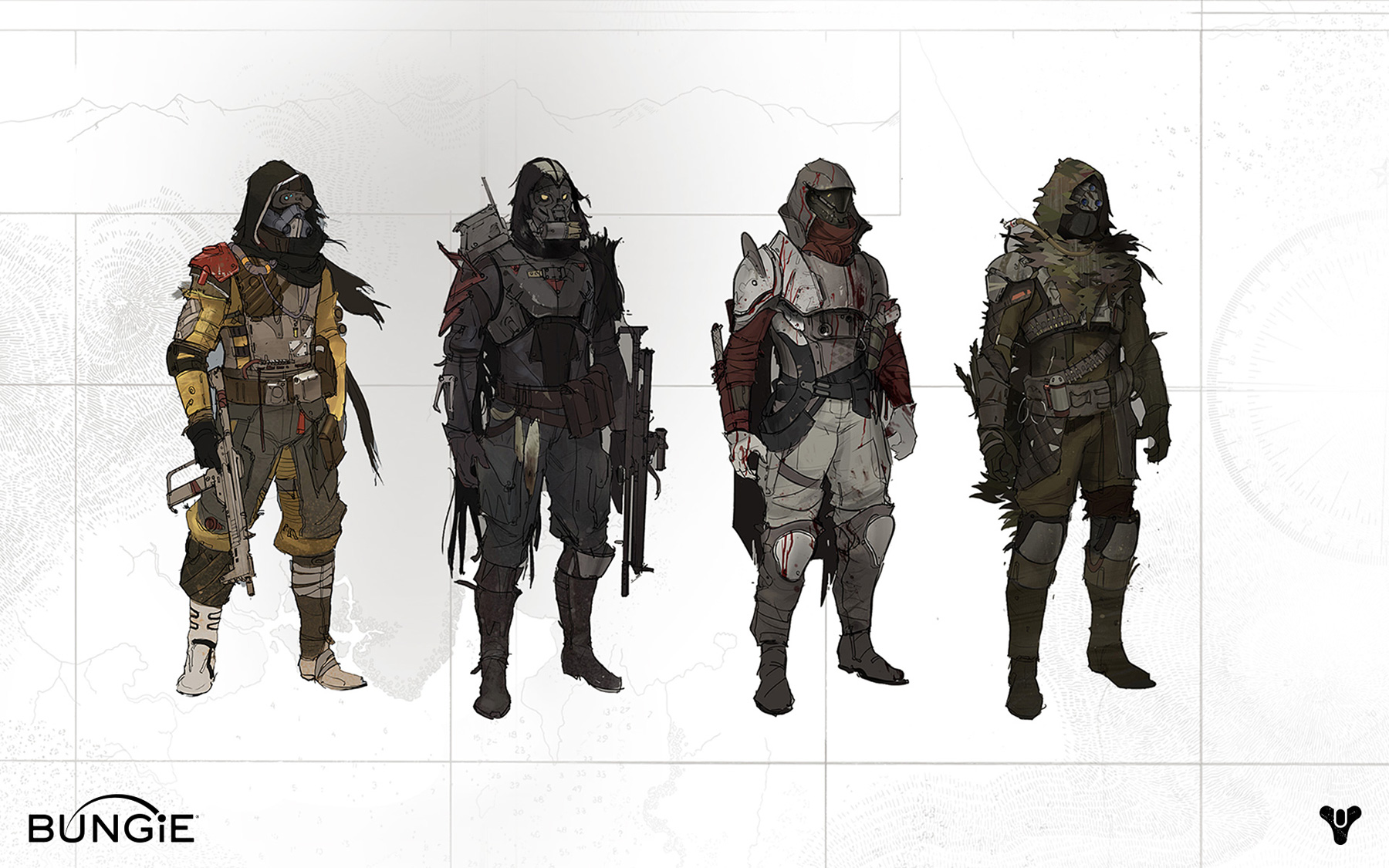 Destiny Hunter Armor Wallpaper Games Res
