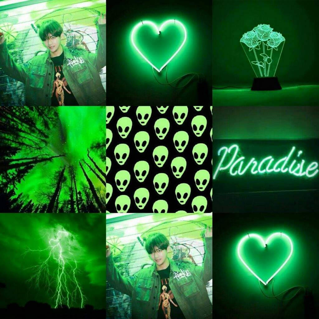 Top Neon Green Aesthetic Wallpaper Full HD 4k To Use