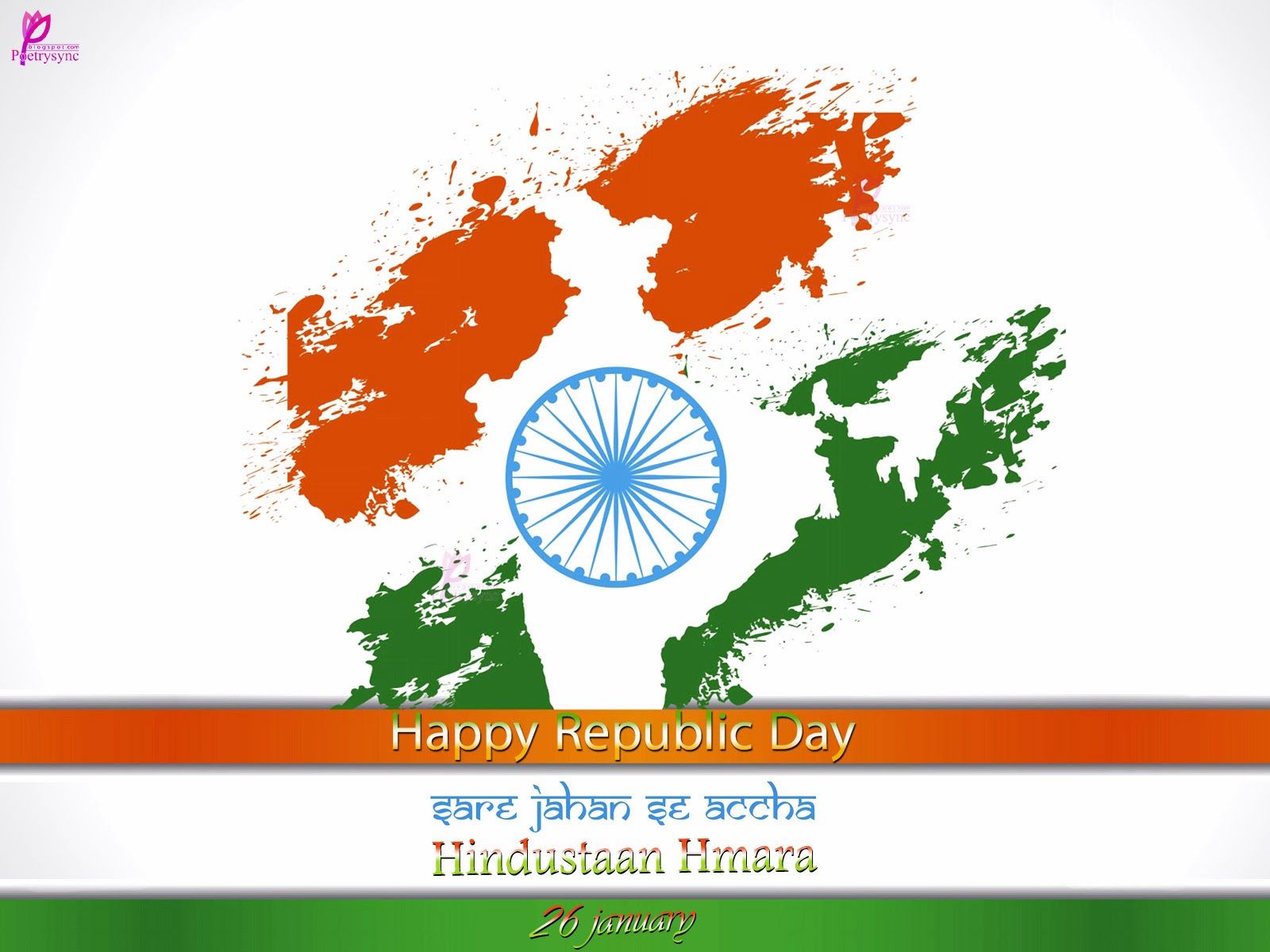 January Wisges Card Image For Happy Republic Day Of