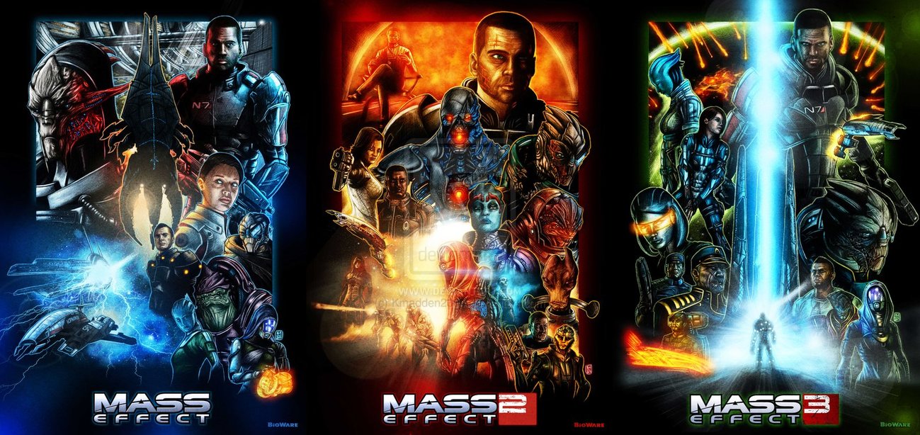 The Mass Effect Trilogy By Kmadden2004