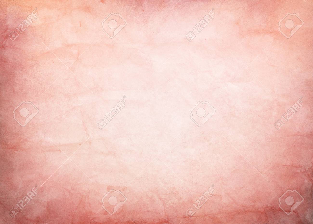 Light Brown And Peach Paper Background With Fine Grunge Texture