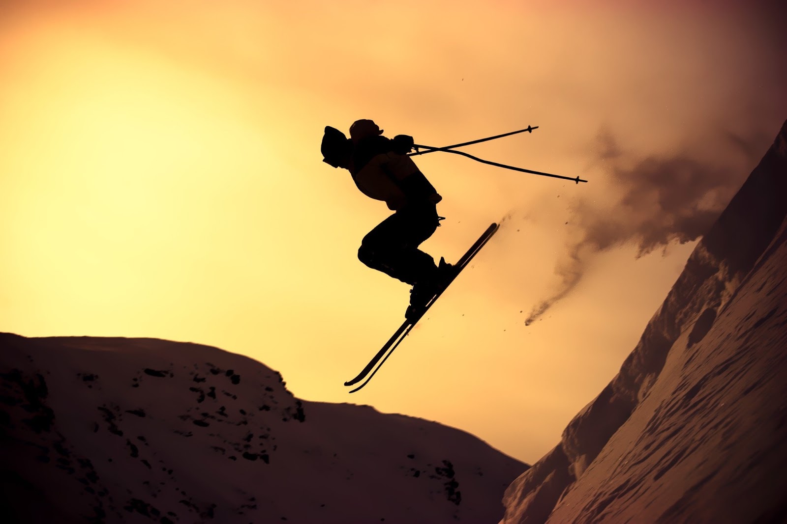 HD Wallpaper Skiing