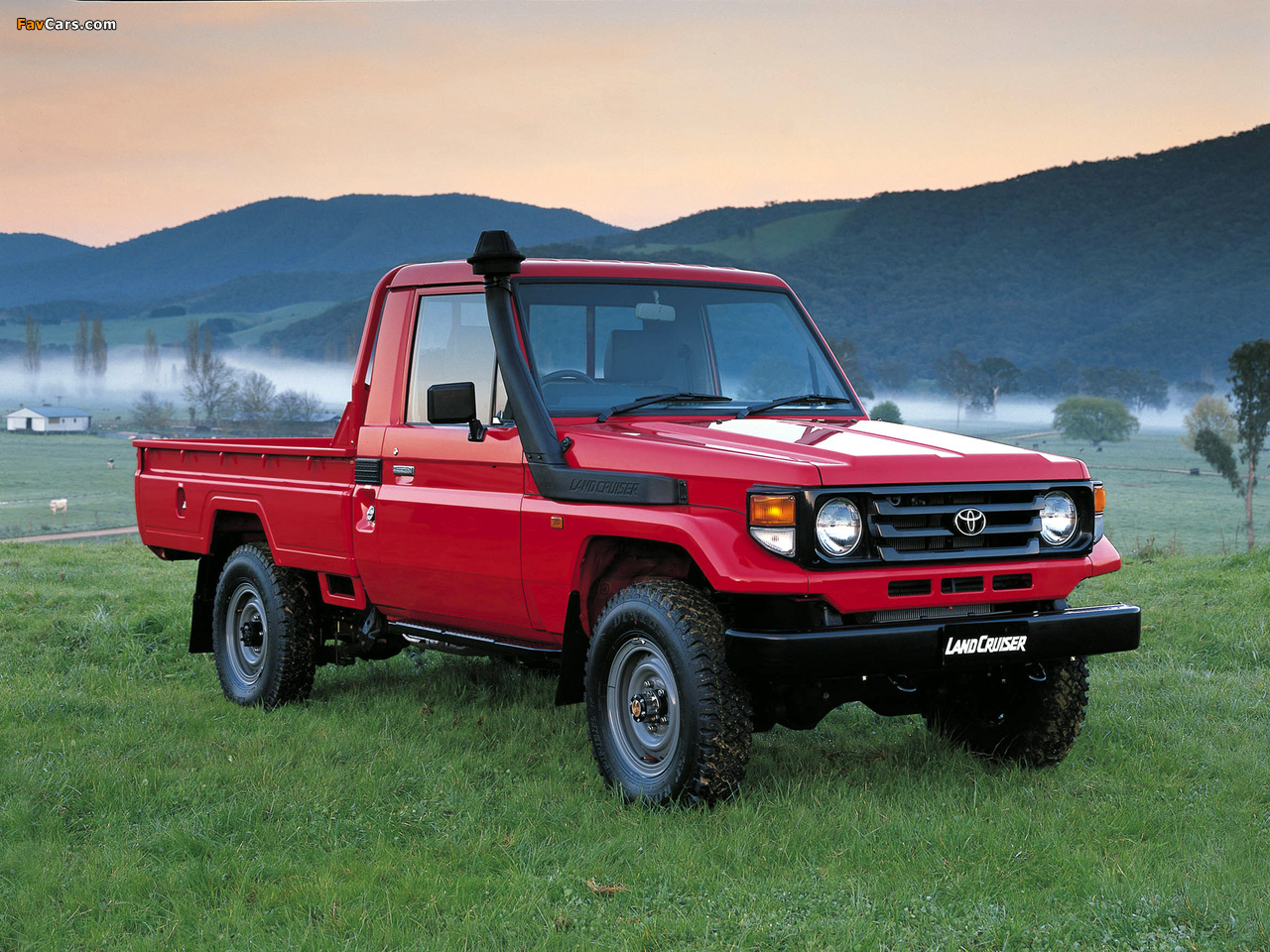 Wallpaper Of Toyota Land Cruiser Pickup J79 X