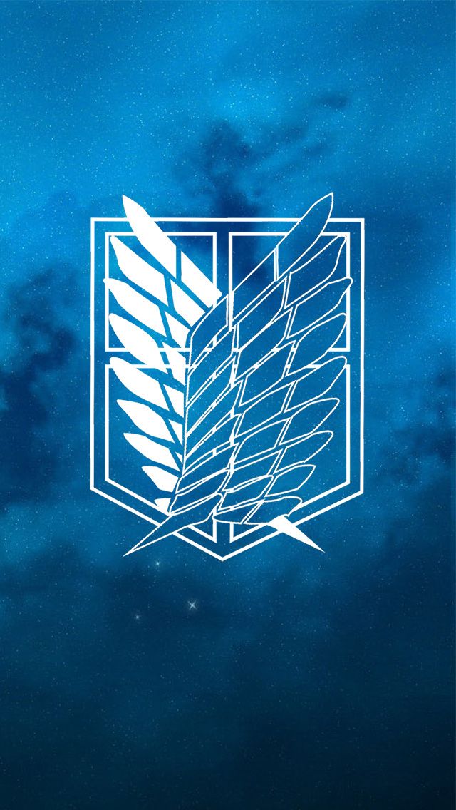 Attack On Titan Scouting Legion iPhone Wallpaper