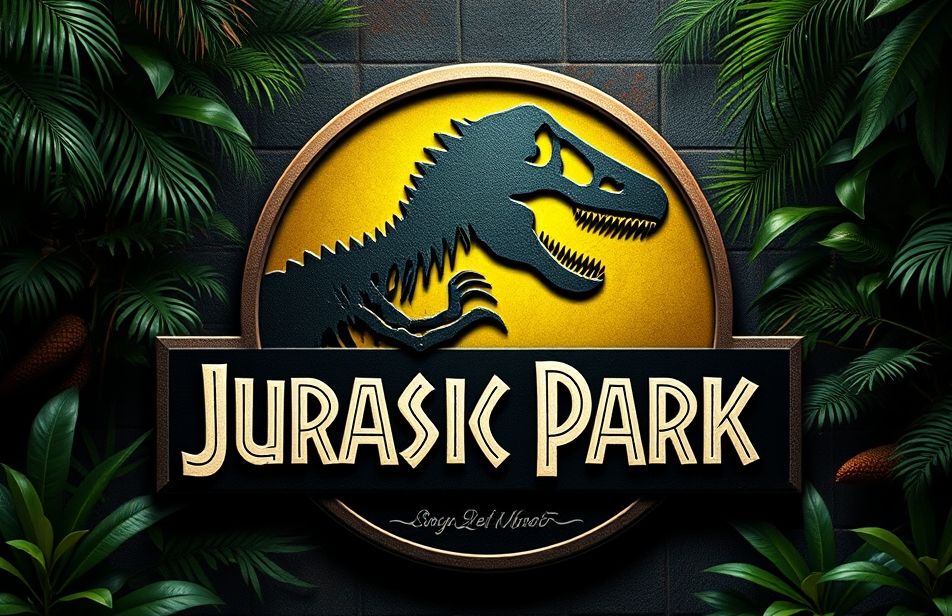 Jurassic Park Logo Wallpaper