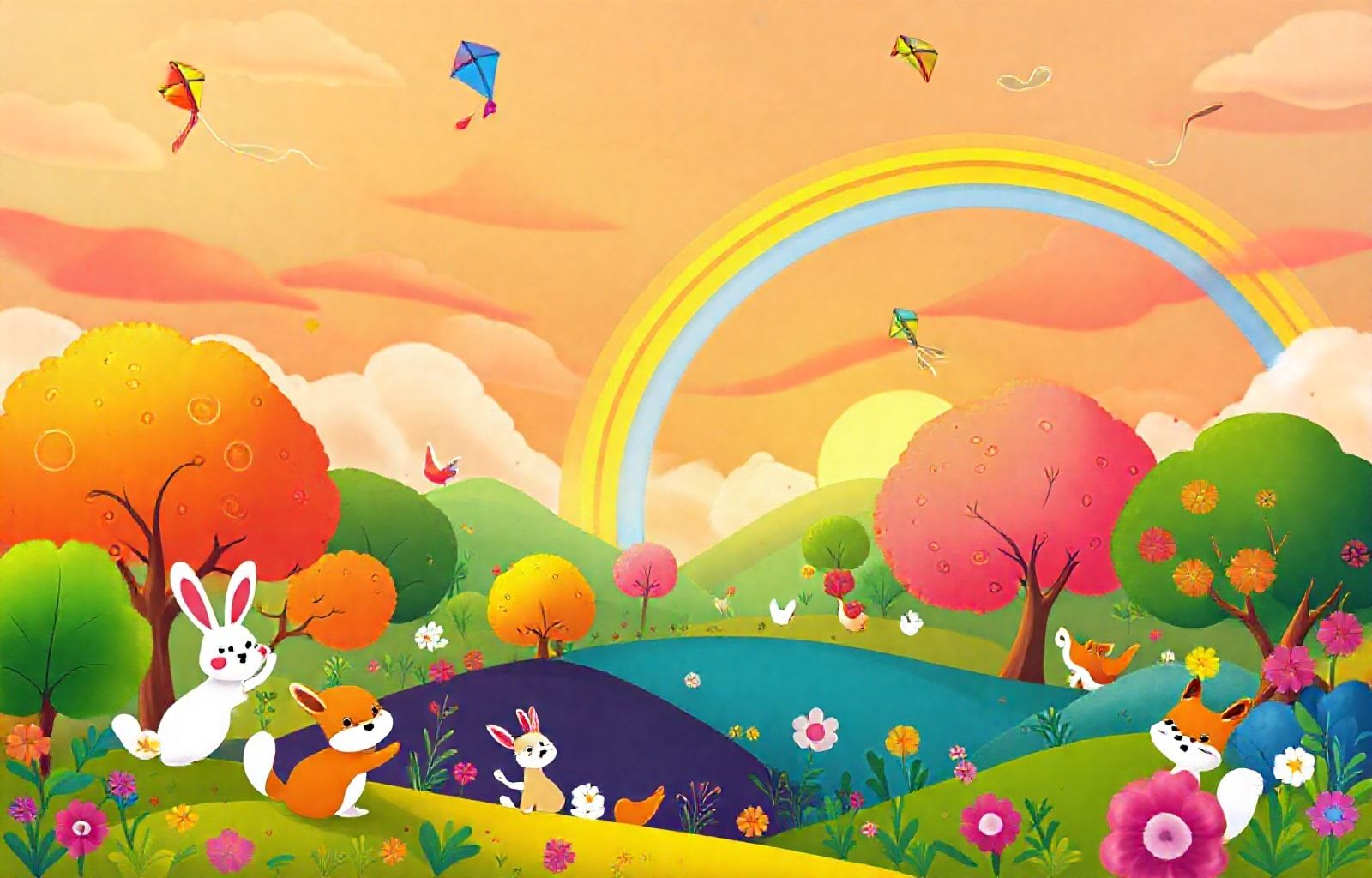 Kids Computer Wallpaper