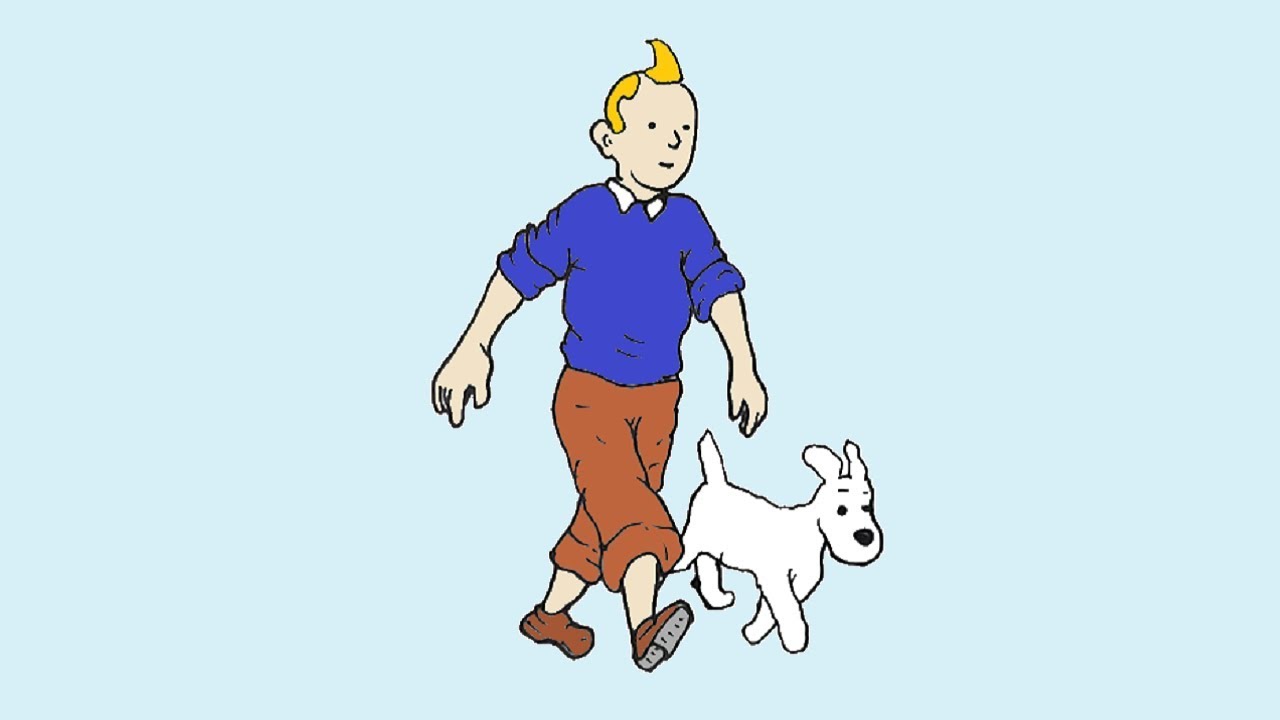 How To Draw Tintin And Snowy Otosection