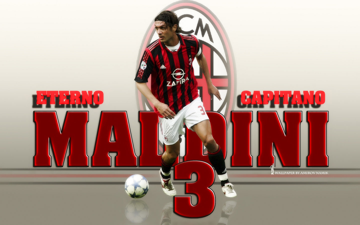 Maldini Captain Legend Ac Milan Wallpaper Cool