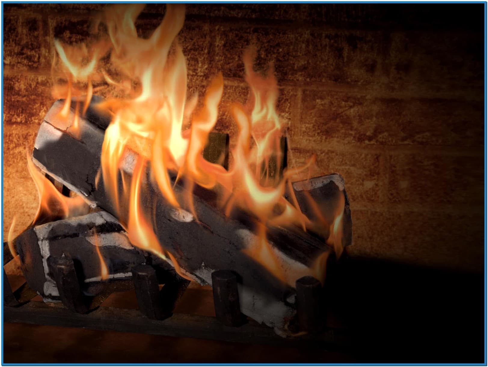 fireplace screensaver free download