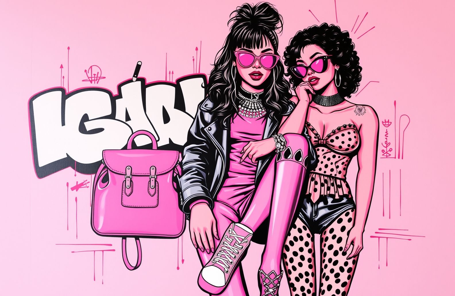 Pink Baddie Wallpaper