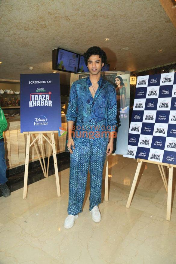 Photos Celebs Grace The Special Screening Of Show Taaza Khabar
