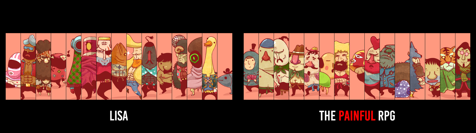 Lisa The Painful Rpg Dual Wallpaper By Cabbagecanfly