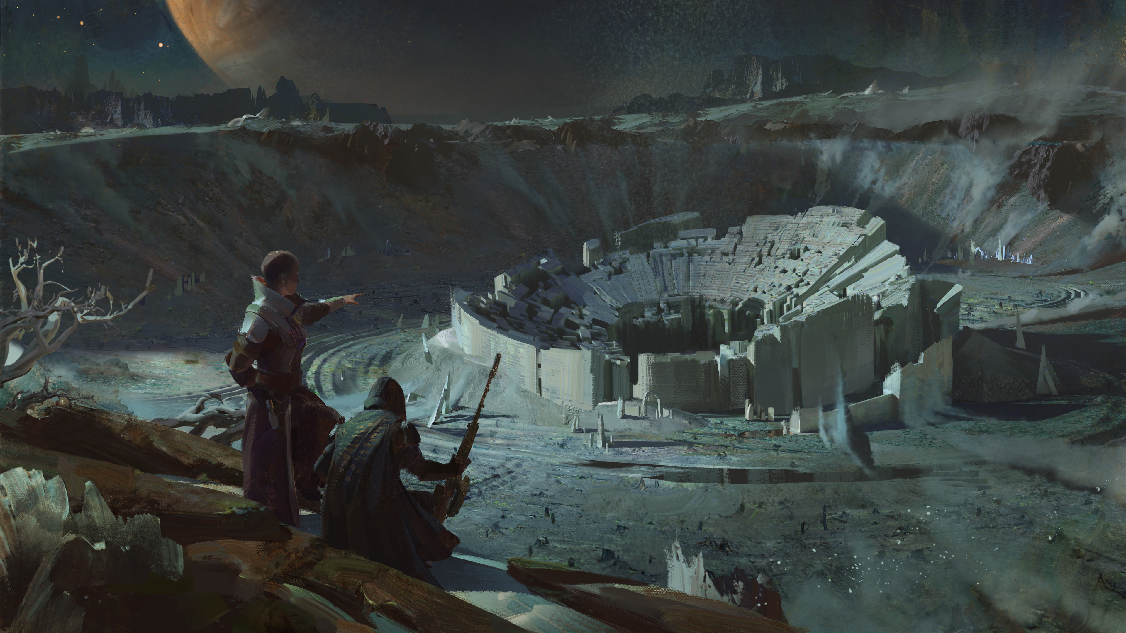 Destiny Bungie Artwork Wallpaper HD Games 4k