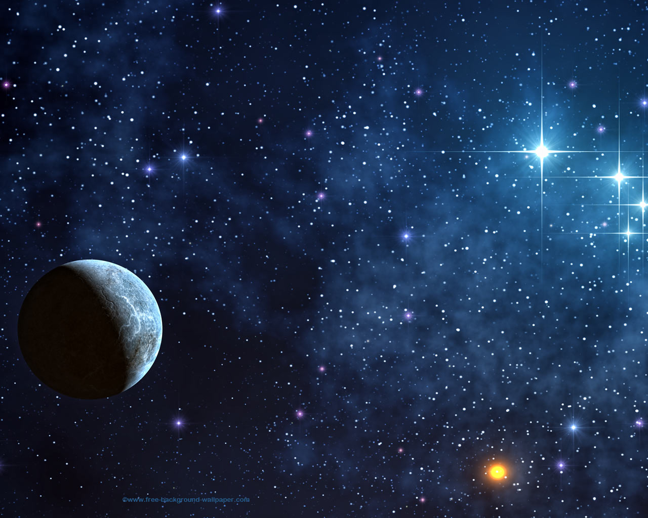 Shinning Stars Space Picture Space Desktop Background   1280x1024