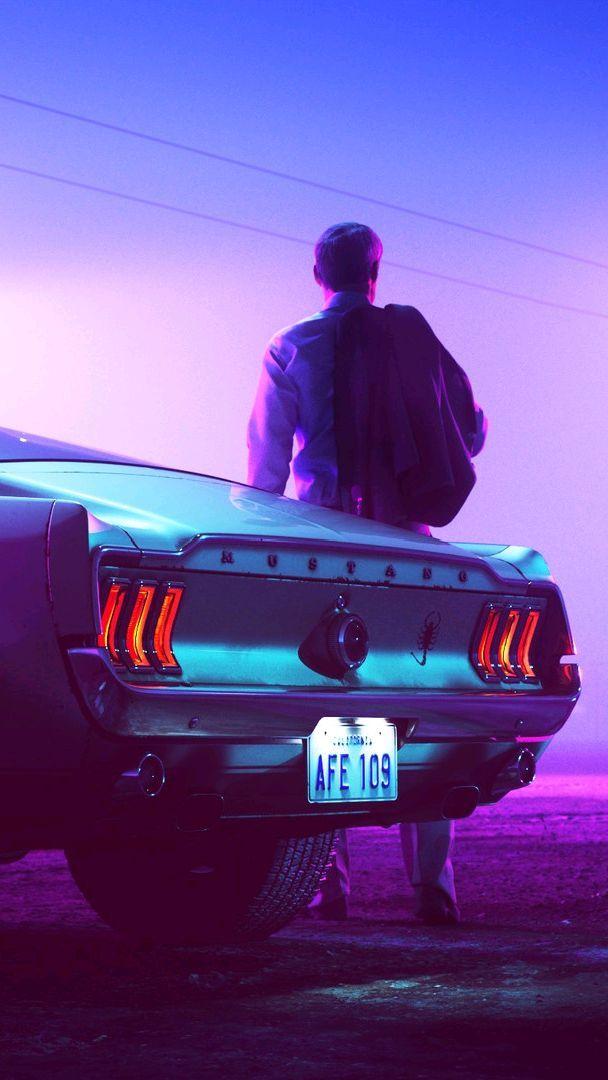Mustang Ryan Gosling iPhone Wallpaper