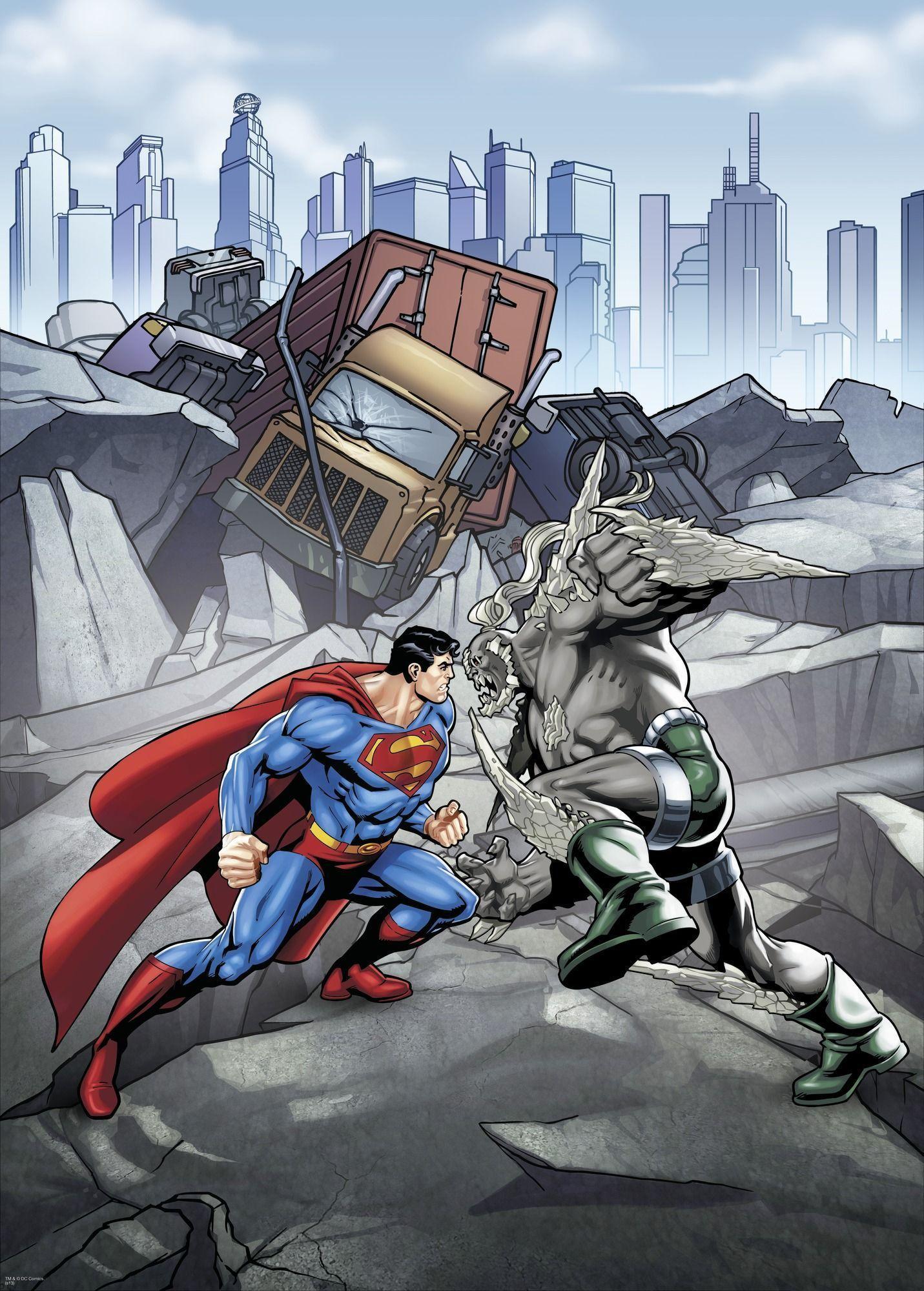 Superman Vs Doomsday Wallpaper