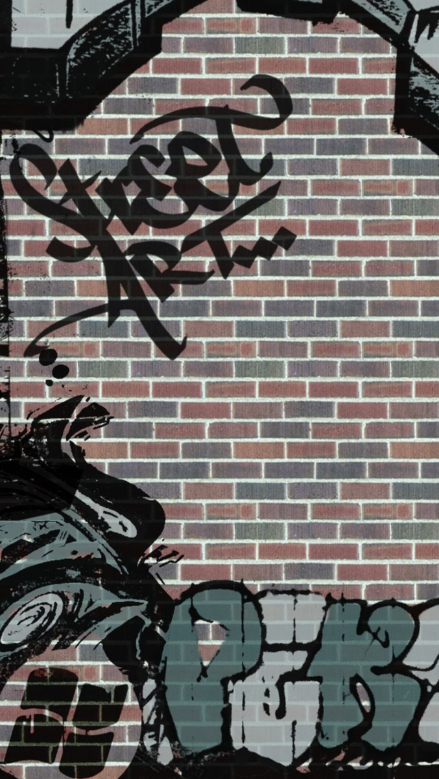 Download these grungy graffiti wallpapers for iPhone