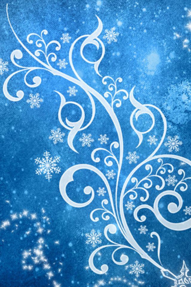 Blue Winter Iphone Wallpaper Hd