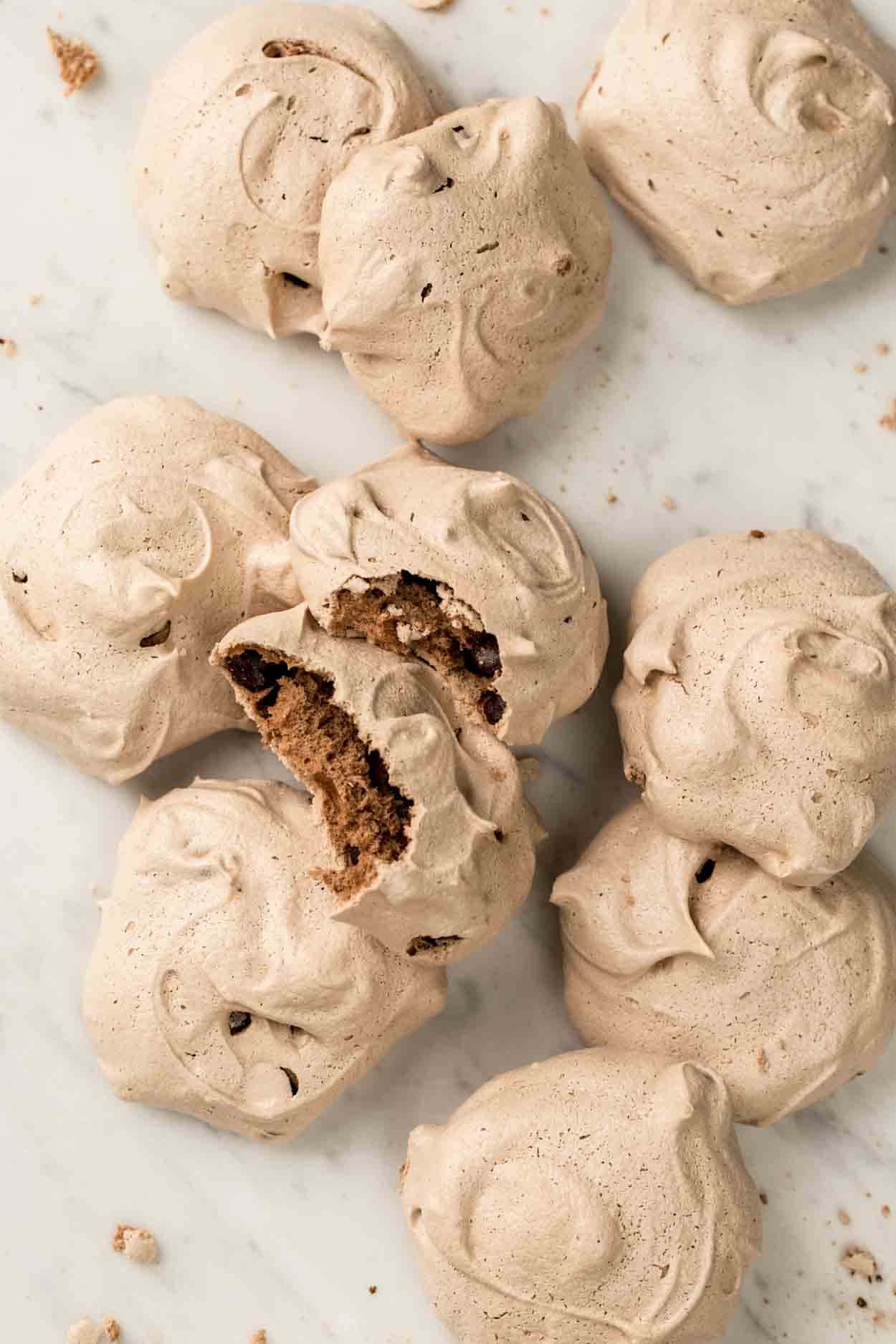 A Sweet And Delicious Meringue Dessert Wallpaper
