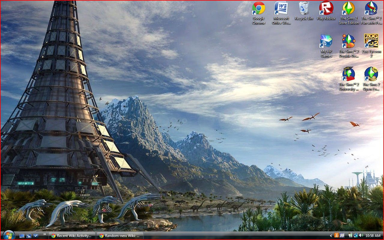 My Amazing Desktop Background Random Ness Powered