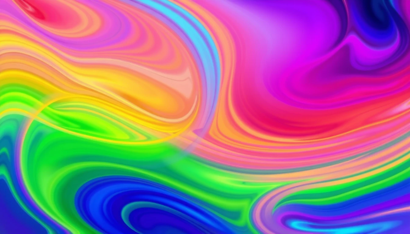 Cool Rainbow Background