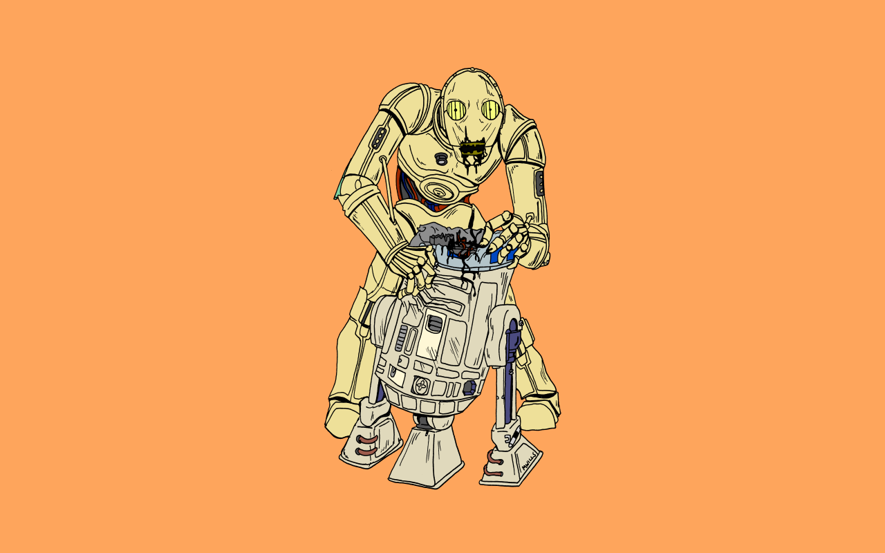 Displaying Image For R2d2 And C3po Wallpaper