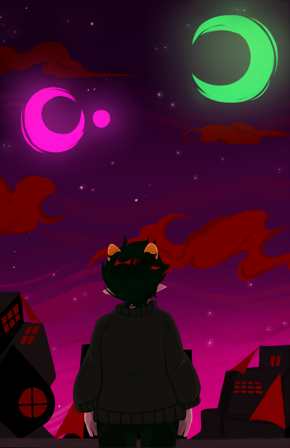 Karkat Print Homestuck Wallpaper