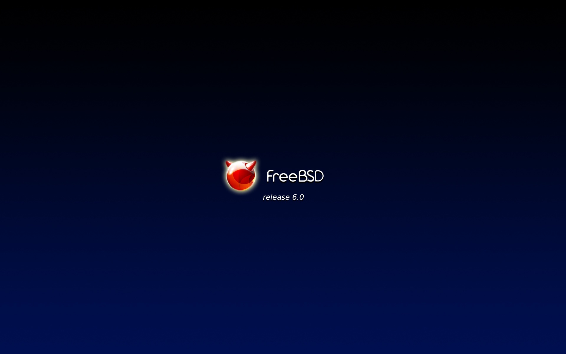 1920x1200 FreeBSD dark blue desktop PC and Mac wallpaper